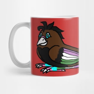 Genderqueer Pride Bird Mug